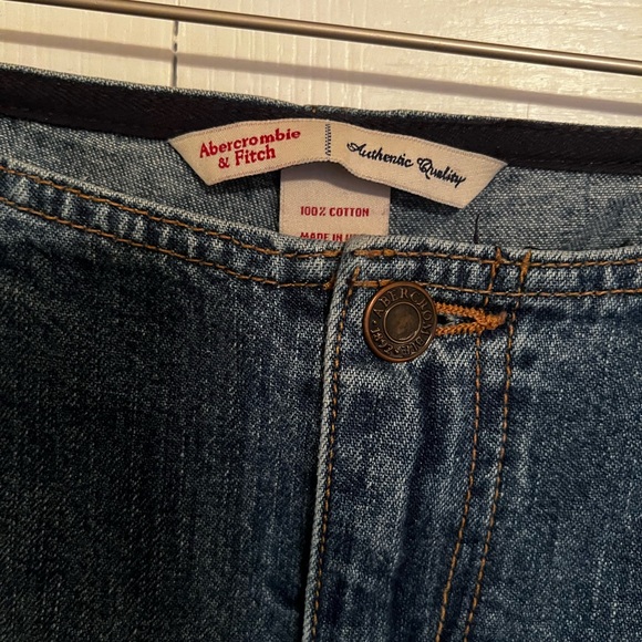 Abercrombie & Fitch Denim - Vintage Abercrombie & Fitch Blue Jean Skirts